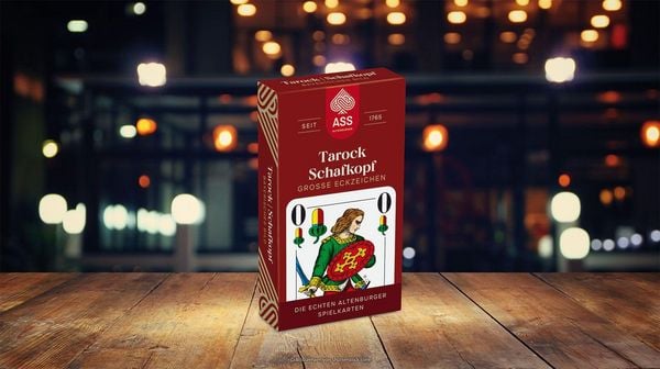 Produktbild: ASS - Schafkopf, gro&szlig;e Eckzeichen, bayrisches Bild