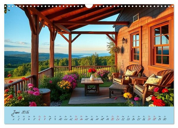 Produktbild: Zwischen H&uuml;geln und Tr&auml;umen &ndash; magische Orte, an denen die Zeit stillsteht (Wandkalender 2026 DIN A3 quer), CALVENDO Monatskalender