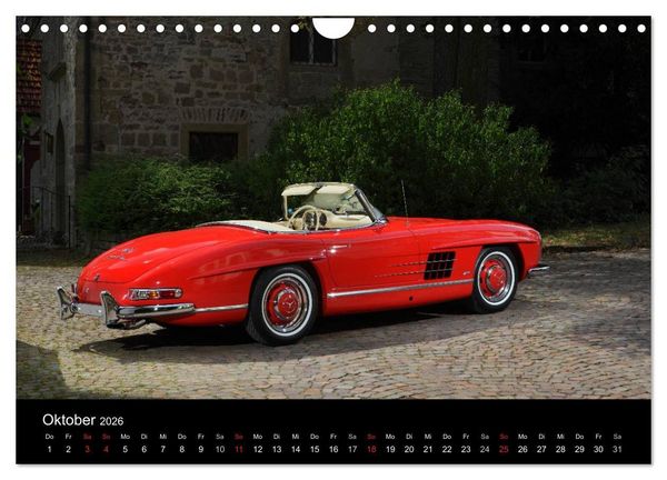 Produktbild: 300 SL Collectors Edition 2 (Wandkalender 2026 DIN A4 quer), CALVENDO Monatskalender