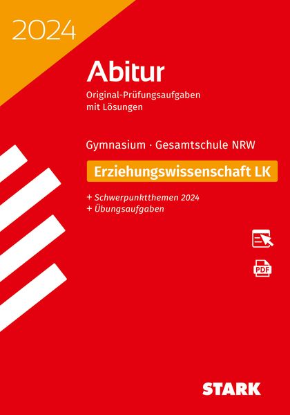 Produktbild: STARK Abiturpr&uuml;fung NRW 2024 - Erziehungswissenschaft LK
