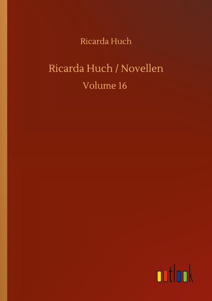 Produktbild: Ricarda Huch / Novellen