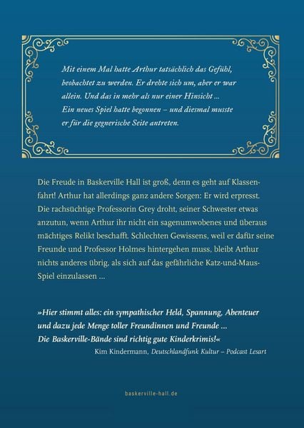 Produktbild: Baskerville Hall - Das geheimnisvolle Internat der besonderen Talente: Das Tal der L&uuml;gen