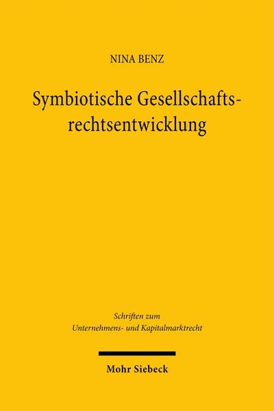 Produktbild: Symbiotische Gesellschaftsrechtsentwicklung