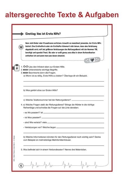 Produktbild: Erste Hilfe macht Schule
