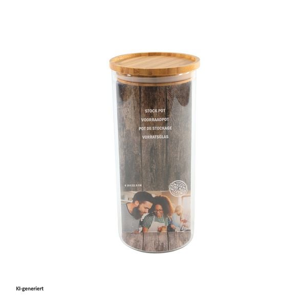Produktbild: neuetischkultur Vorratsglas mit Deckel &Oslash; 10 x 22,5 cm Vorratsglas mit Deckel &Oslash; 10 x 22,5 cm