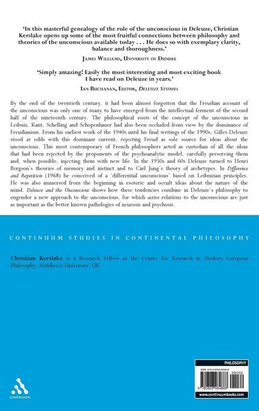 Produktbild: Deleuze and the Unconscious