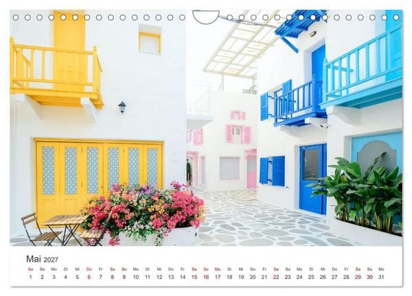 Produktbild: Griechenland - Eine Reise durch das Land der Antike. (Wandkalender 2027 DIN A4 quer), CALVENDO Monatskalender