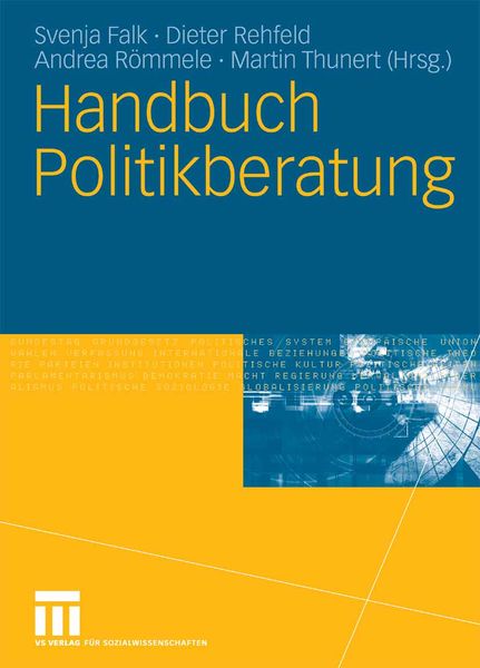 Produktbild: Handbuch Politikberatung