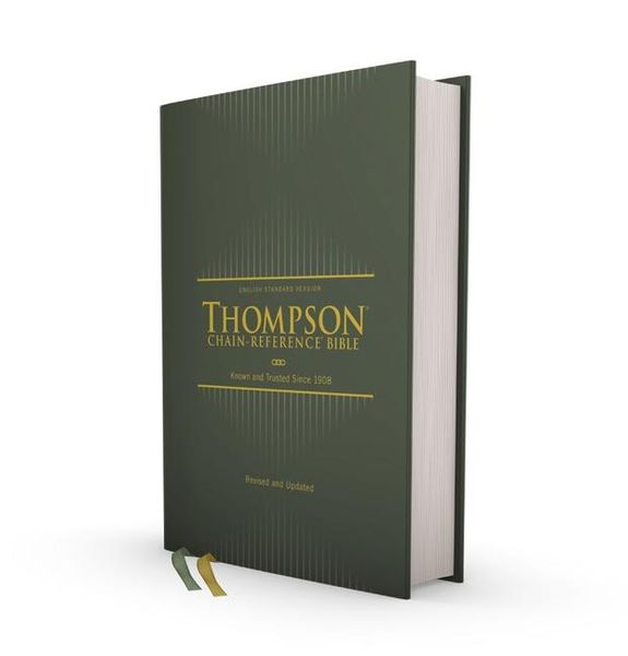 Produktbild: Esv, Thompson Chain-Reference Bible, Hardcover, Green, Red Letter