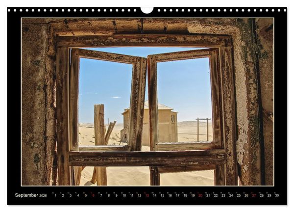 Produktbild: Geisterstadt Kolmannskuppe (Wandkalender 2026 DIN A3 quer), CALVENDO Monatskalender