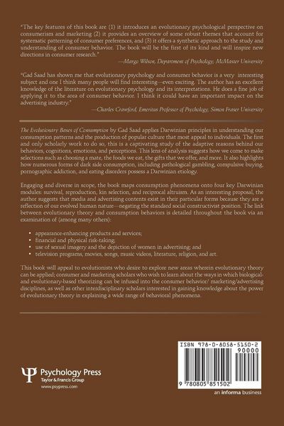 Produktbild: The Evolutionary Bases of Consumption