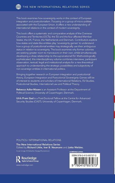 Produktbild: European Integration and Postcolonial Sovereignty Games