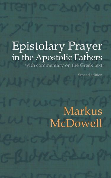 Produktbild: Epistolary Prayer in the Apostolic Fathers