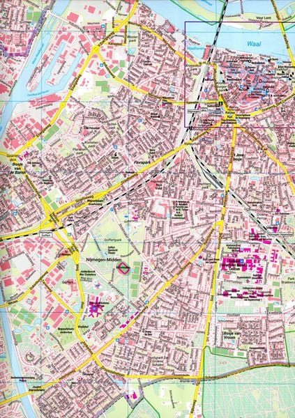 Produktbild: Nijmegen, Stadtplan 1:20.000, freytag & berndt