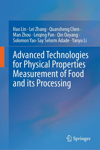 Produktbild: Advanced Technologies for Physical Properties Measurement of Food and its Processing