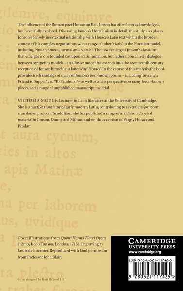 Produktbild: Jonson, Horace and the Classical Tradition