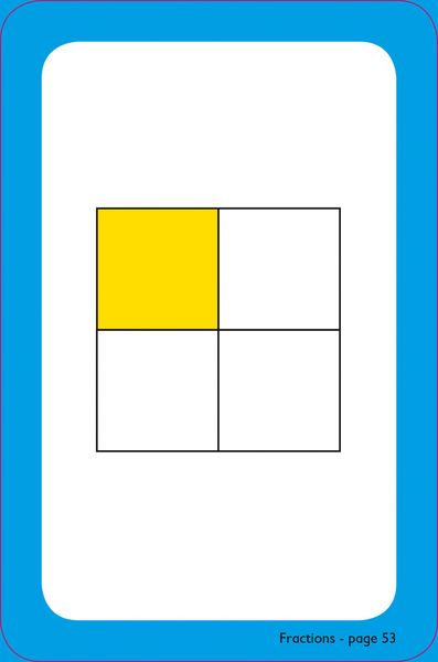 Produktbild: Collins Easy Learning Ks1 - Fractions Flashcards