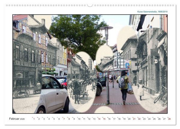 Produktbild: G&ouml;ttingen, Photographische ZEIT-SCHNITTE (hochwertiger Premium Wandkalender 2026 DIN A2 quer), Kunstdruck in Hochglanz