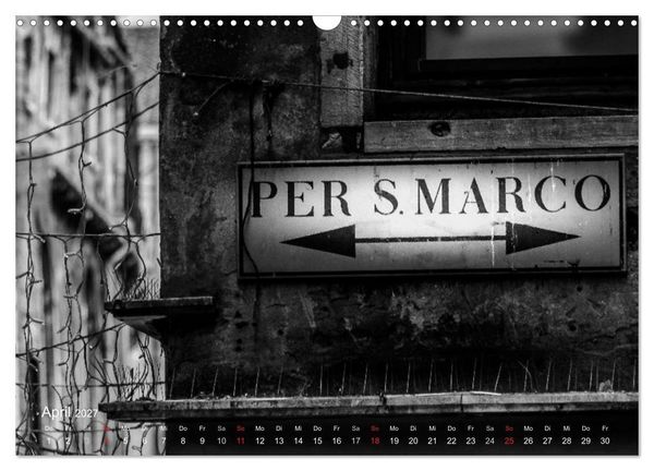 Produktbild: Venedig - Licht und Schatten (Wandkalender 2027 DIN A3 quer), CALVENDO Monatskalender