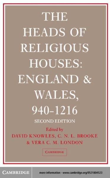 Produktbild: Heads of Religious Houses