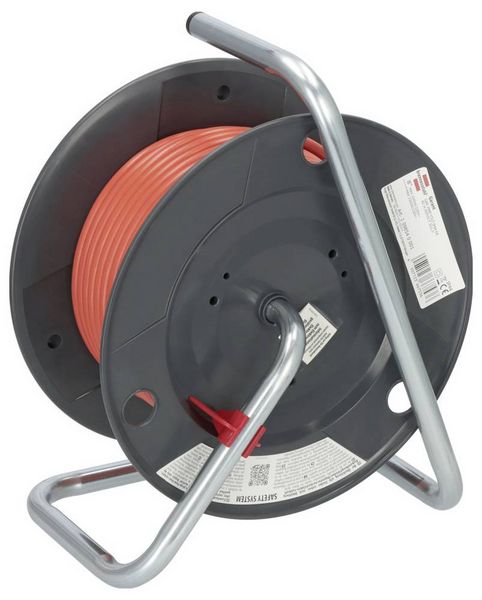 Produktbild: Brennenstuhl 1098540001 Kabeltrommel 40.00 m Rot (matt) Schutzkontakt-Stecker