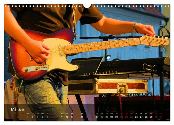 Produktbild: Rockmusik live (Wandkalender 2026 DIN A3 quer), CALVENDO Monatskalender