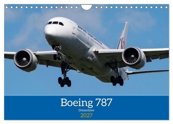 Produktbild: Boeing 787 Kalender (Wandkalender 2027 DIN A4 quer), CALVENDO Monatskalender