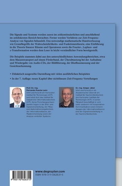 Produktbild: Signale und Systeme