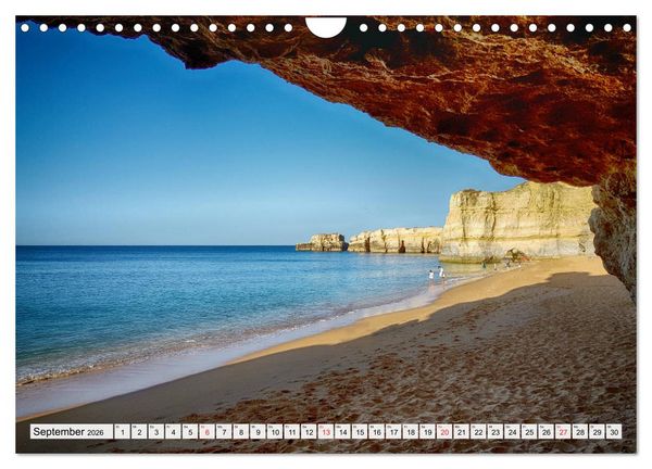 Produktbild: Algarve zum Tr&auml;umen (Wandkalender 2026 DIN A4 quer), CALVENDO Monatskalender