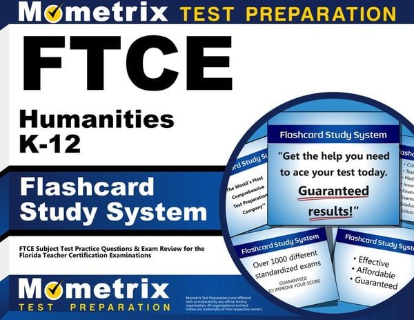 Produktbild: FTCE Humanities K-12 Flashcard Study System