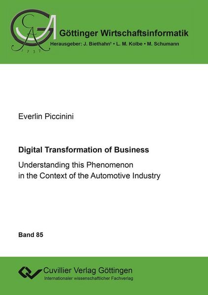 Produktbild: Digital Transformation of Business
