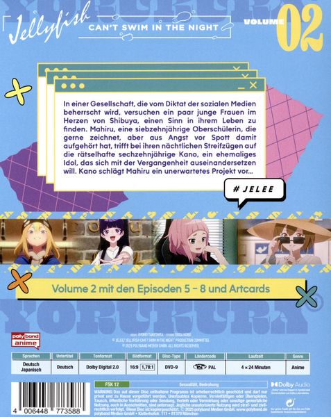 Produktbild: Jellyfish Can't Swim In The Night - Volume 2 - limitierte Edition mit Artcards
