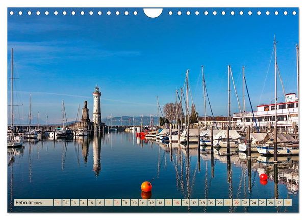 Produktbild: Sch&ouml;ne H&auml;fen in Deutschland von Greetsiel bis Lindau (Wandkalender 2026 DIN A4 quer), CALVENDO Monatskalender
