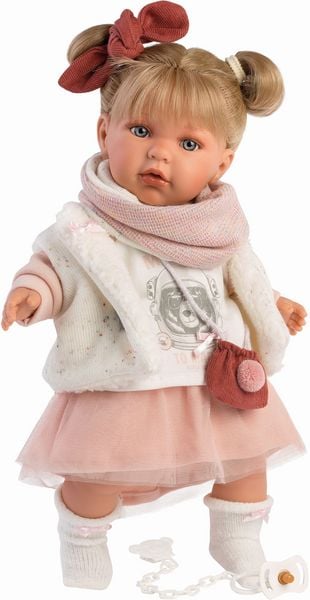 Babypuppe Julia blond 42cm