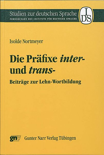 Produktbild: Die Pr&auml;fixe inter-und trans-