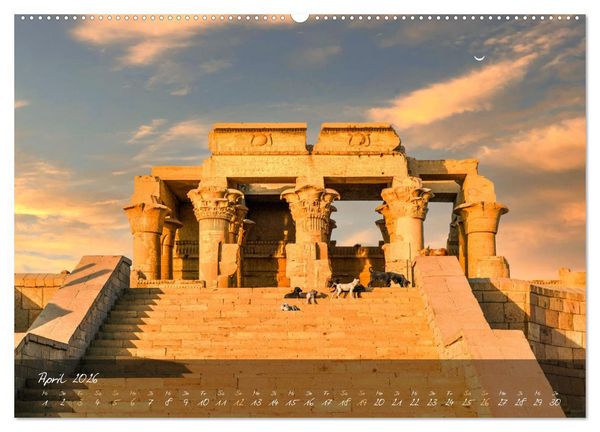 Produktbild: Faszination &Auml;gypten: Kairo - Luxor - Abu Simbel (Wandkalender 2026 DIN A2 quer), CALVENDO Monatskalender