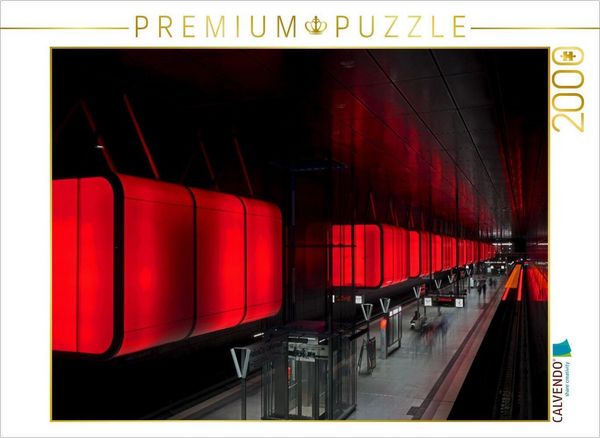 Produktbild: CALVENDO Puzzle U-Bahn | 2000 Teile Lege-Gr&ouml;&szlig;e 90x67cm Foto-Puzzle f&uuml;r gl&uuml;ckliche Stunden