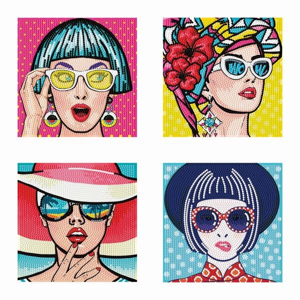 Produktbild: Diamond Painting Mini Moderne Frauen