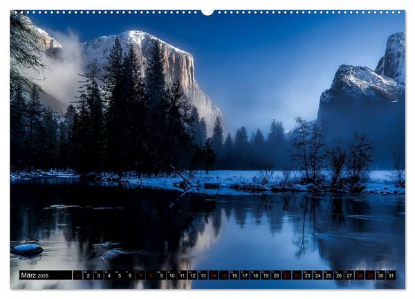 Produktbild: Yellowstone Nationalpark. Tanz auf dem Vulkan (Wandkalender 2026 DIN A2 quer), CALVENDO Monatskalender