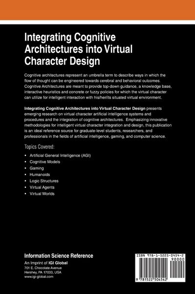 Produktbild: Integrating Cognitive Architectures into Virtual Character Design