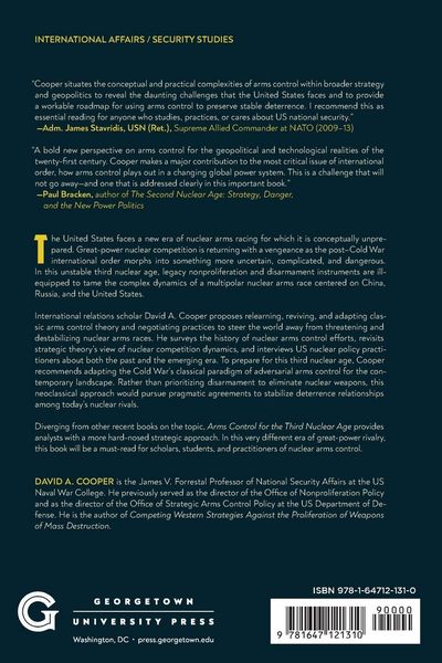 Produktbild: Arms Control for the Third Nuclear Age