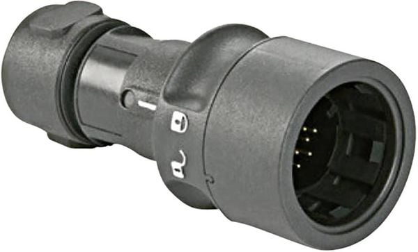 Produktbild: Bulgin PXP6010/02P/CR/0507 Rundsteckverbinder Stecker, gerade Gesamtpolzahl: 2 Serie (Rundsteckverbinder): Buccaneer 6000 1 St.