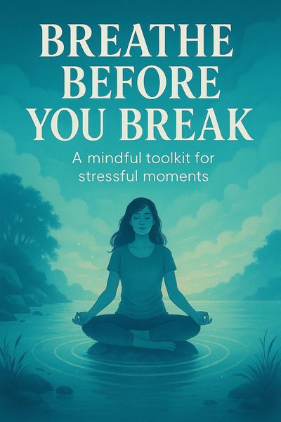 Produktbild: Breathe Before You Break: A Mindful Toolkit for Stressful Moments