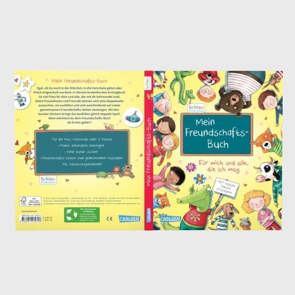Produktbild: Schlau f&uuml;r die Schule: Mein Freundschaftsbuch