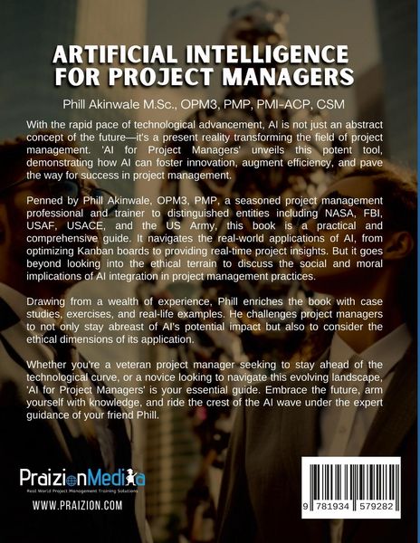 Produktbild: Artificial Intelligence for Project Managers