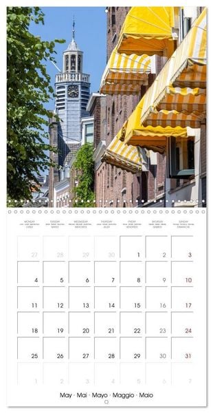 Produktbild: ROTTERDAM Highlights (Wall Calendar 2026 12 &times; 12 Inch) CALVENDO 12 Month Wall Calendar