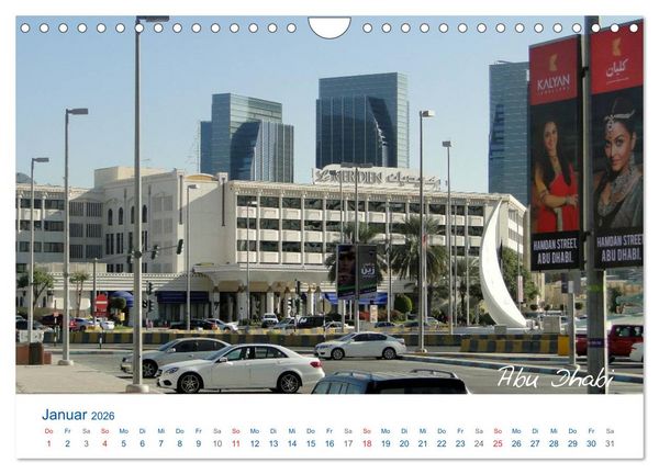 Produktbild: Vereinigte Arabische Emirate (Wandkalender 2026 DIN A4 quer), CALVENDO Monatskalender