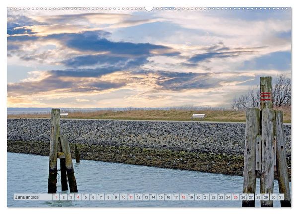 Produktbild: Langeoog - Natur Pur (Wandkalender 2026 DIN A2 quer), CALVENDO Monatskalender
