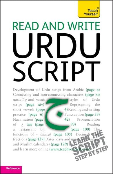 Produktbild: Teach Yourself. Read and write Urdu script