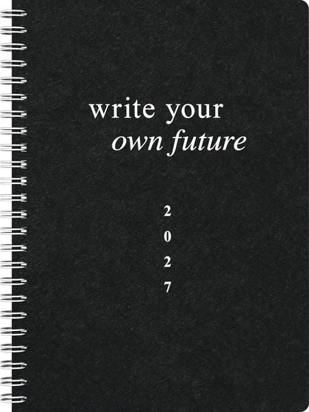 rido/idé 7021407037 Buchkalender Premium Young Line 2027 'Future' A5, Karton